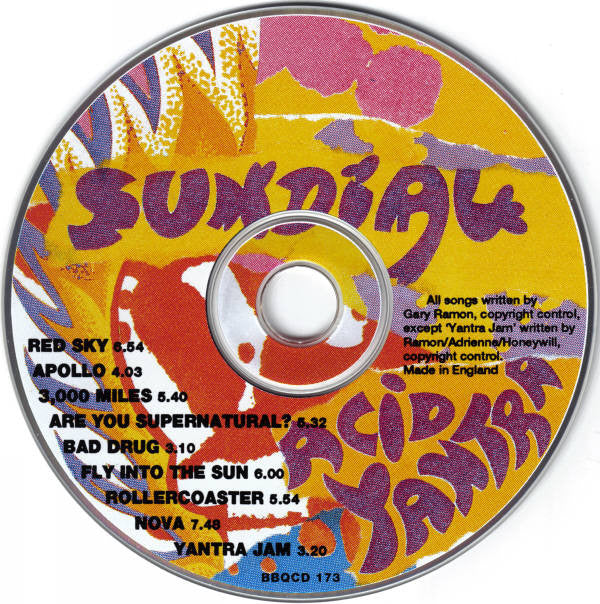 Sun Dial : Acid Yantra (CD, Album)