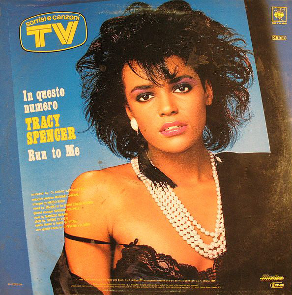 Tracy Spencer : Run To Me (12", Maxi)