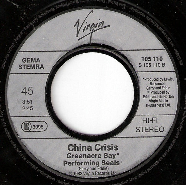 China Crisis : Christian (7", Single)
