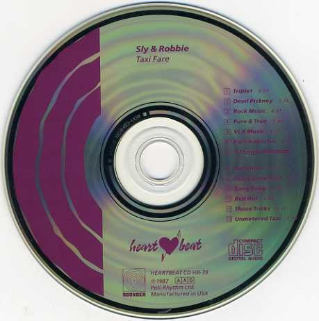 Sly & Robbie : Taxi Fare (CD, Comp, RE, Sha)
