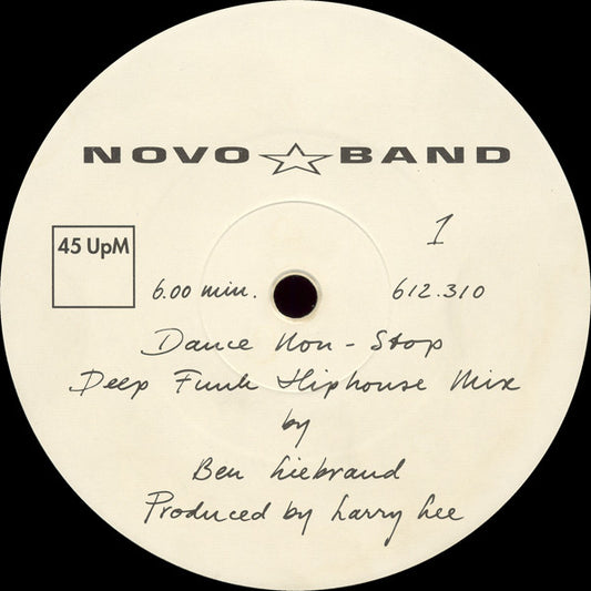 Novo Band : Dance Non-Stop (12", Maxi)