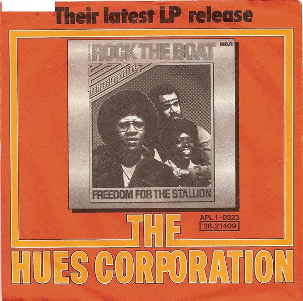 The Hues Corporation : Rockin' Soul (7", Single)