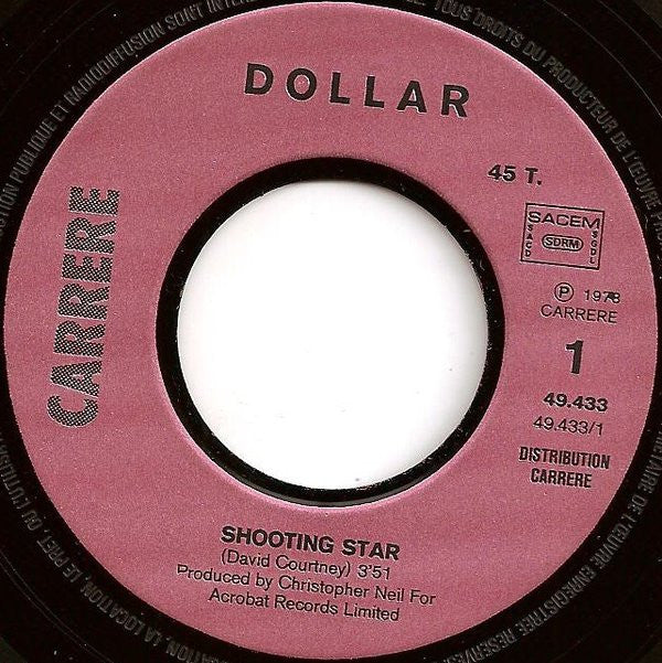 Dollar : Shooting Star (7", Single)