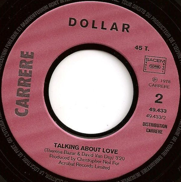Dollar : Shooting Star (7", Single)