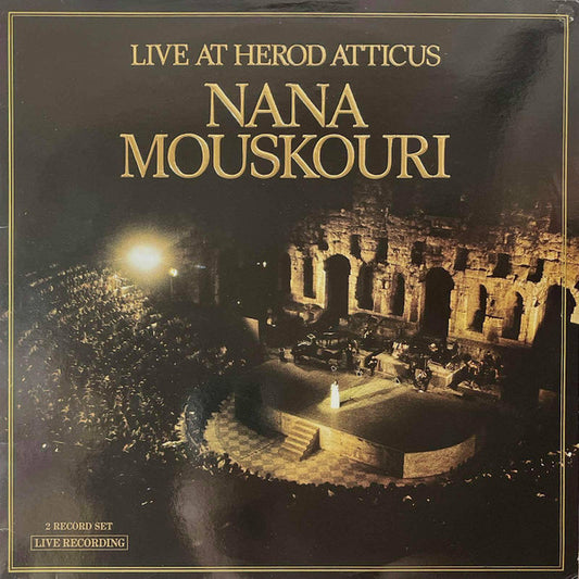 Nana Mouskouri : Live At Herod Atticus (2xLP, Album, Gat)