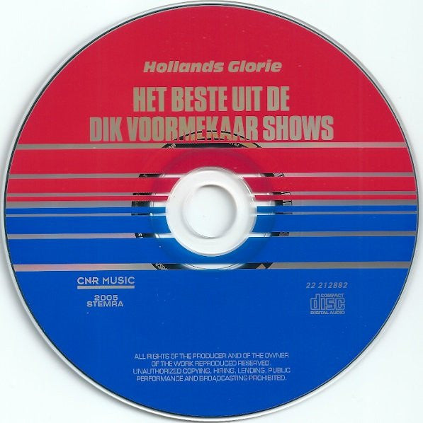 Dik Voormekaar : Het Beste Uit De Dik Voormekaar Shows (CD, Comp)