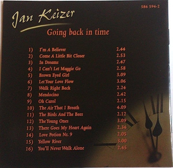 Jan Keizer : Going Back In Time (CD, Album, RE)