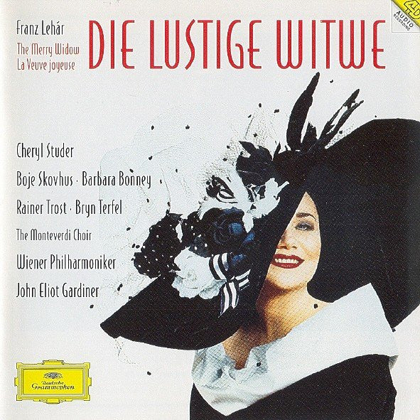 Franz Lehár - Cheryl Studer, Bo Skovhus, Barbara Bonney, Rainer Trost, Bryn Terfel, The Monteverdi Choir, Wiener Philharmoniker, John Eliot Gardiner : Die Lustige Witwe - The Merry Widow - La Veuve Joyeuse (CD, Album)