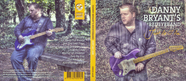 Danny Bryant's Redeyeband : Just As I Am (CD, Album, Dig)