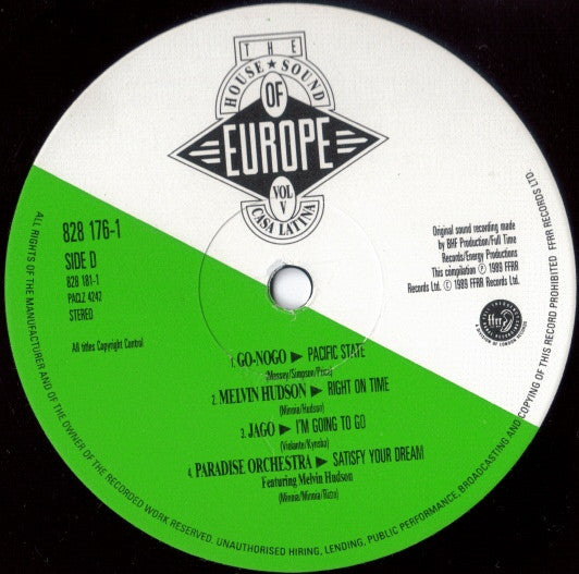 Various : The House Sound Of Europe - Vol. V - 'Casa Latina' (2xLP, Comp)
