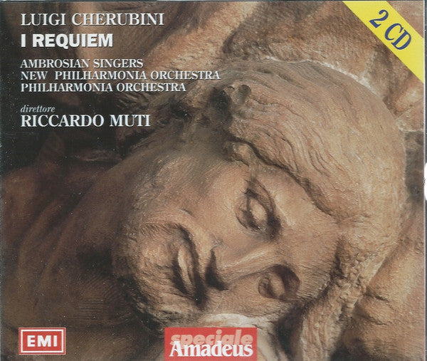 Luigi Cherubini - The Ambrosian Singers, New Philharmonia Orchestra, Philharmonia Orchestra, Riccardo Muti : I Requiem (2xCD, Comp)