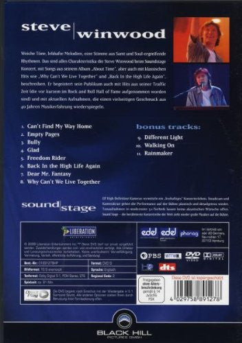 Steve Winwood : Soundstage (DVD-V)