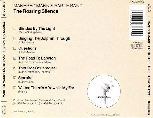 Manfred Mann's Earth Band : The Roaring Silence (CD, Album, RE)