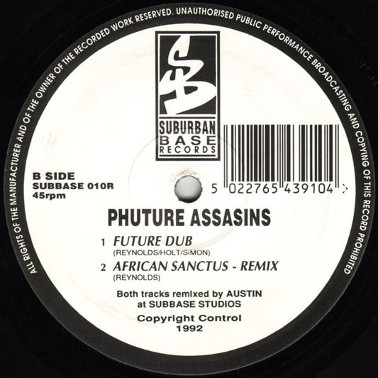 Phuture Assassins : Future Sound (Two Bad Mice Remix) (12")