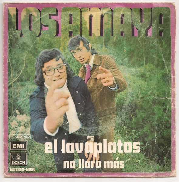 Los Amaya : El Lavaplatos / No Lloro Más (7", Single)