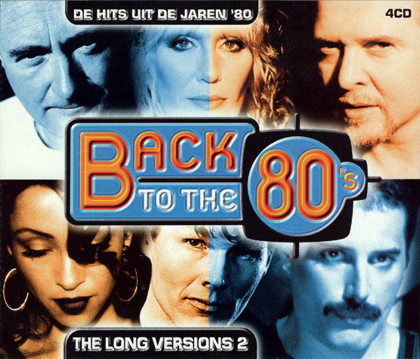 Various : Back To The 80's The Long Versions 2 (De Hits Uit De Jaren '80) (4xCD, Comp)