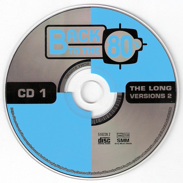 Various : Back To The 80's The Long Versions 2 (De Hits Uit De Jaren '80) (4xCD, Comp)