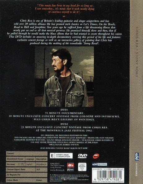 Chris Rea : Stony Road - Original Version (2xDVD-V, PAL)