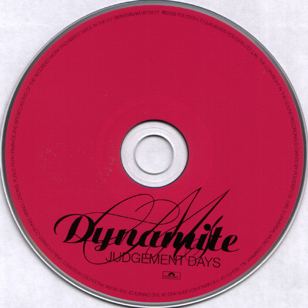 Ms. Dynamite : Judgement Days (CD, Album)