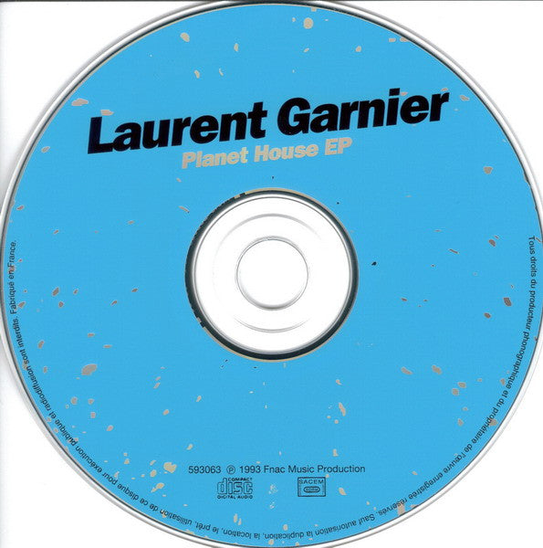Laurent Garnier : Planet House EP (CD, EP)