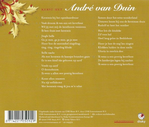 André van Duin : Kerst Met André Van Duin (CD, Album, RE)