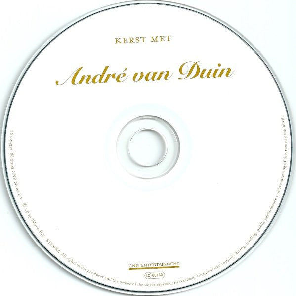 André van Duin : Kerst Met André Van Duin (CD, Album, RE)