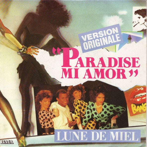 Lune De Miel : Paradise Mi Amor (Version Originale) (7", Single)