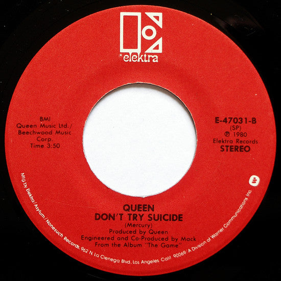 Queen : Another One Bites The Dust (7", Single, SP )