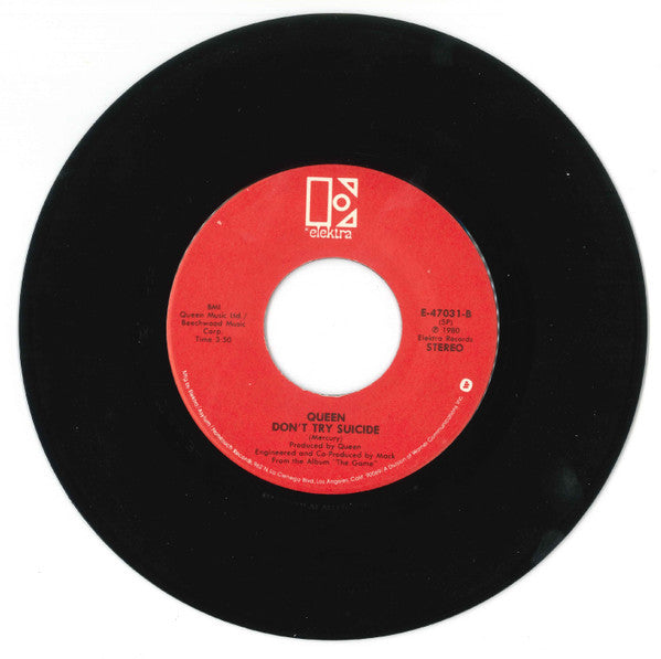 Queen : Another One Bites The Dust (7", Single, SP )