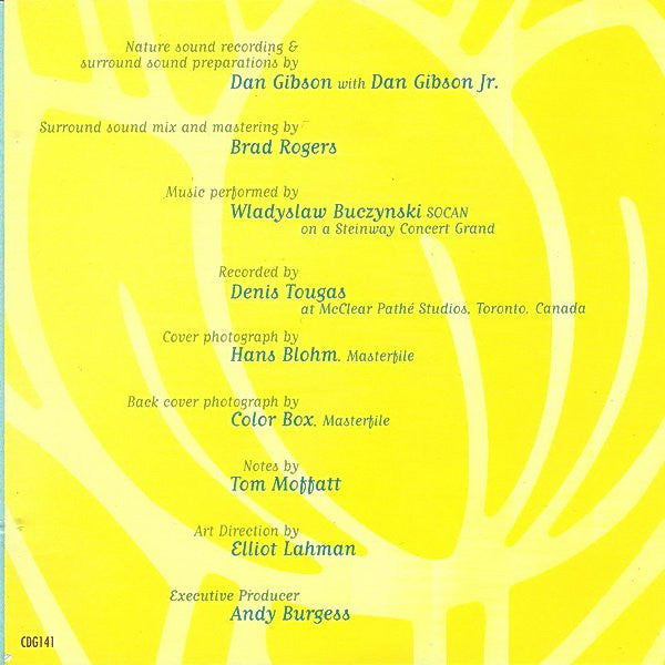 Dan Gibson, Wladyslaw Buczynski : Sunshowers - Solo Classical Piano (CD, Album, Enh)