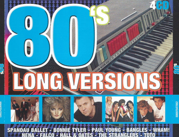 Various : 80's (Long Versions) (4xCD, Comp)