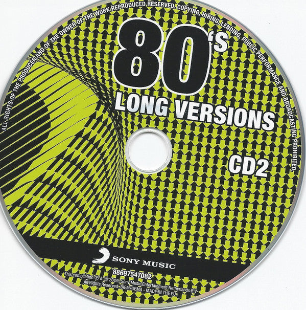 Various : 80's (Long Versions) (4xCD, Comp)
