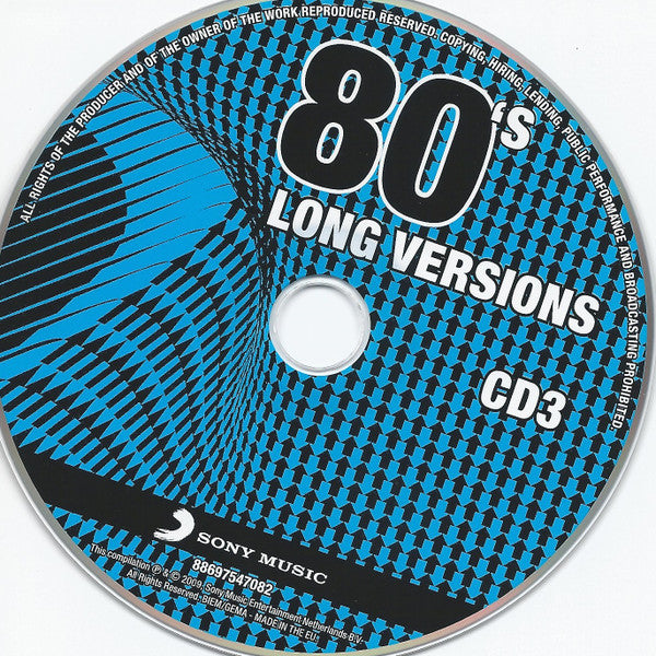 Various : 80's (Long Versions) (4xCD, Comp)