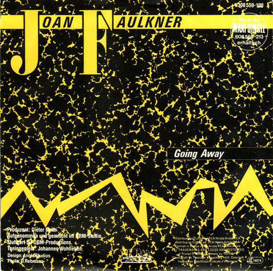 Joan Faulkner : I Don't Wanna Talk... (7", Single)
