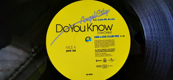 Angel City : Do You Know (I Go Crazy) (12")
