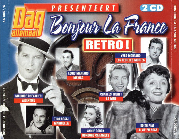 Various : Bonjour La France Retro! (2xCD, Comp)