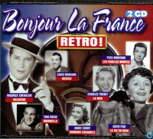 Various : Bonjour La France Retro! (2xCD, Comp)