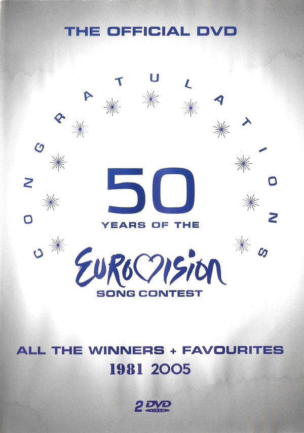 Various : Congratulations 50 Years Of The Eurovision Song Contest (All The Winners + Favourites 1981 2005) (2xDVD, Comp)