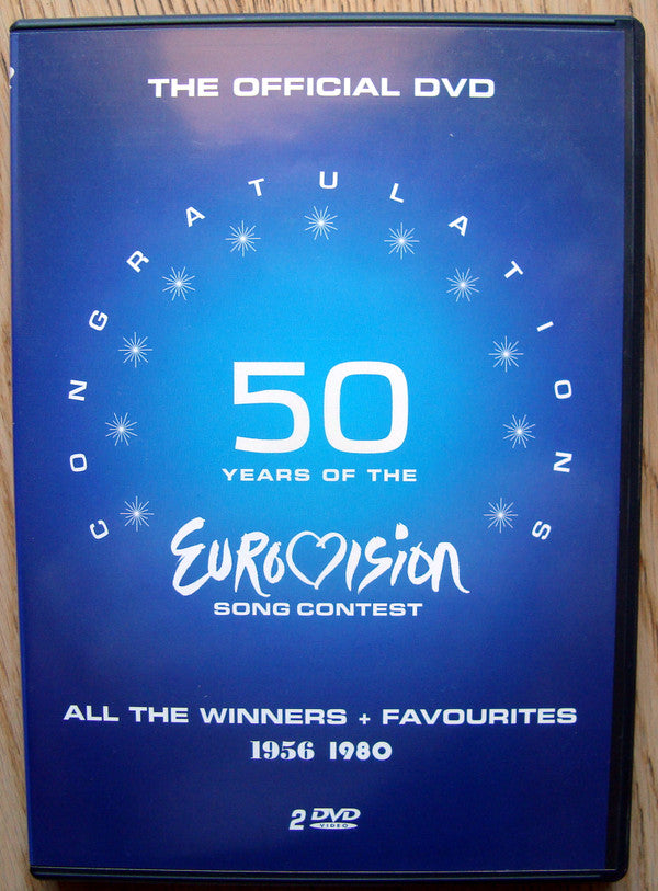Various : Congratulations 50 Years Of The Eurovision Song Contest (All The Winners + Favourites 1956 1980) (2xDVD, Comp)