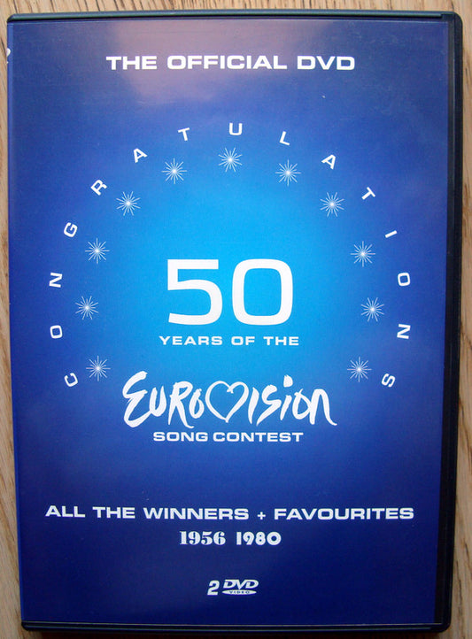 Various : Congratulations 50 Years Of The Eurovision Song Contest (All The Winners + Favourites 1956 1980) (2xDVD, Comp)