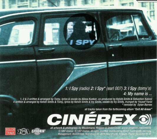 Cinérex : I Spy (CD, Maxi)