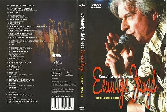 Boudewijn De Groot : Eeuwige Jeugd Jubileumtour (DVD-V, PAL)