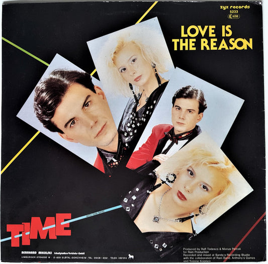 Time : Love Is The Reason (12")