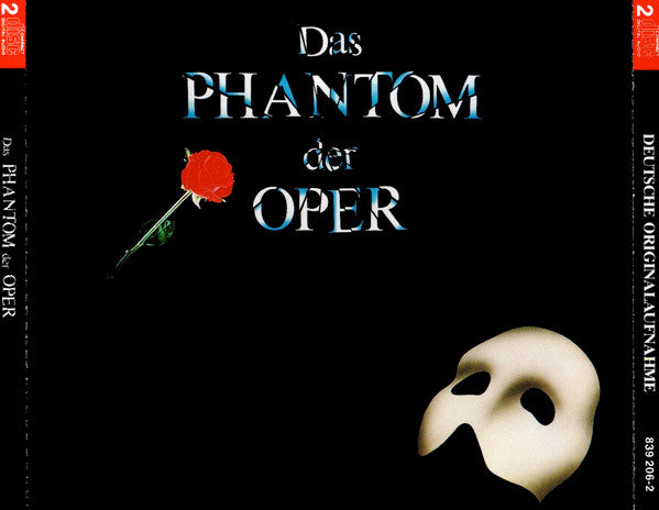 Andrew Lloyd Webber : Das Phantom Der Oper (Deutsche Originalaufnahme) (2xCD)