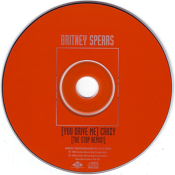 Britney Spears : (You Drive Me) Crazy (The Stop Remix!) (CD, Single)