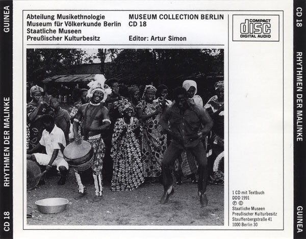Famoudou Konaté & L' Ensemble Hamana Dan Ba :  Rhythmen Der Malinke - Guinea (CD, Album)