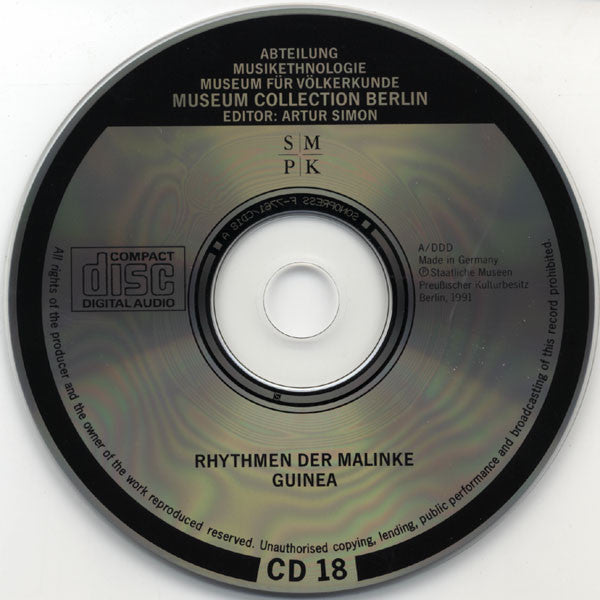 Famoudou Konaté & L' Ensemble Hamana Dan Ba :  Rhythmen Der Malinke - Guinea (CD, Album)