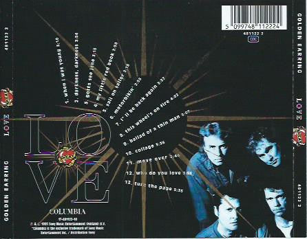 Golden Earring : Love Sweat (CD, Album)