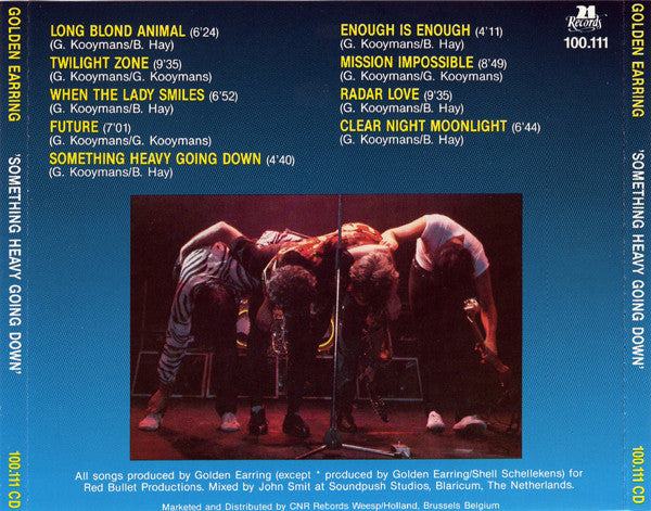 Golden Earring : Something Heavy Going Down (CD, Album)
