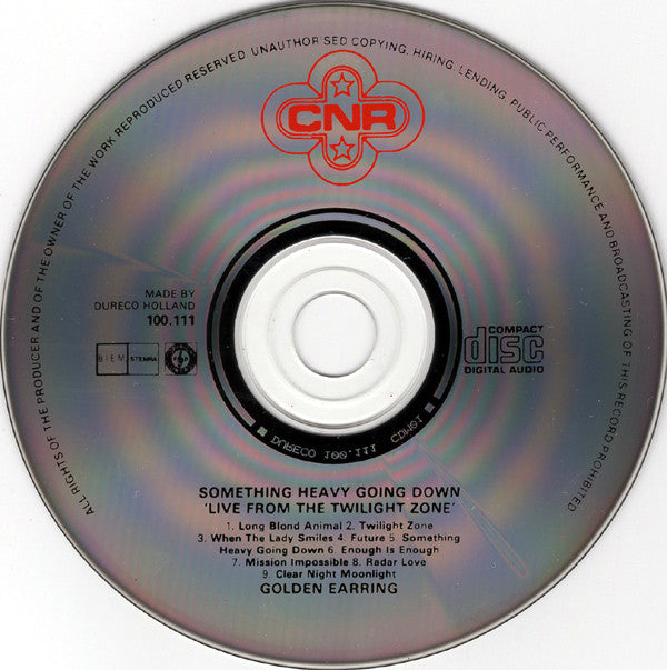 Golden Earring : Something Heavy Going Down (CD, Album)